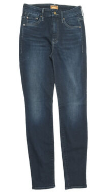 Mother LOOKER Jeans Womens 25 Blue Dark Wash High-Rise Skinny Stretch Denim